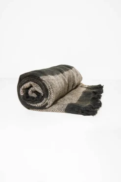 Rebellious Fashion Beige Black Leopard Print Knit Scarf - Addelyn
