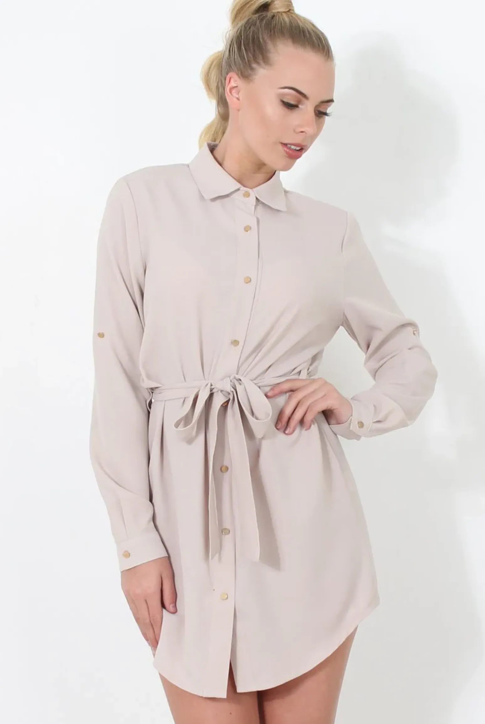Rebellious Fashion Bethan Stone Shirt Dress