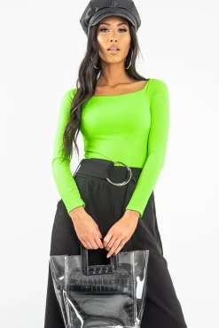 Rebellious Fashion Black Crepe Wide Leg O Ring Belted Trousers - Jaselle