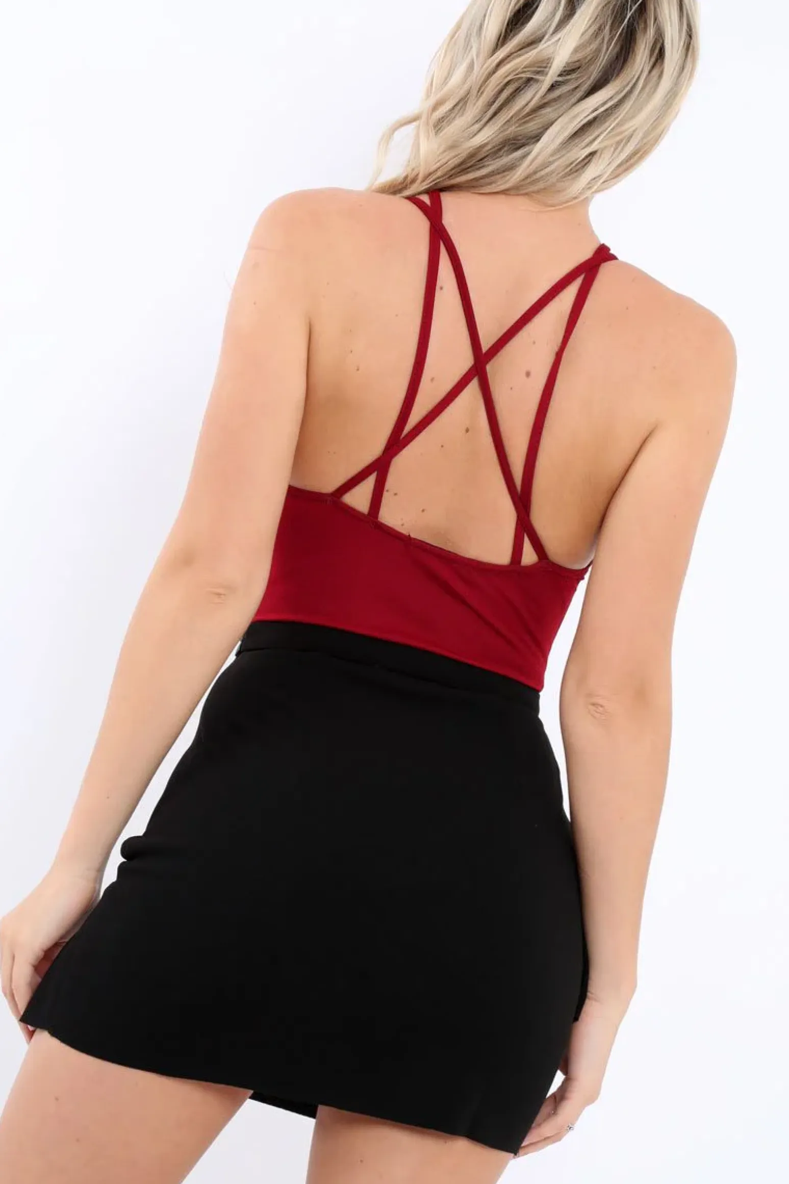 Rebellious Fashion Black Frill Mini Skirt - Pippa