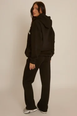 Rebellious Fashion Black Rebel Sport Oversized Hoodie - Regina