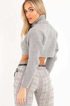 Rebellious Fashion Black Red Check Belted Skinny Trousers - Jayani