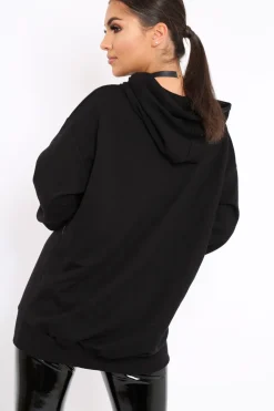 Rebellious Fashion Black Think For Yourself Jumper - Acie