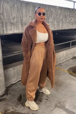 Rebellious Fashion Camel Oversized Joggers - Erica