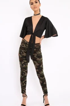 Rebellious Fashion Camo Jeans - Esmi
