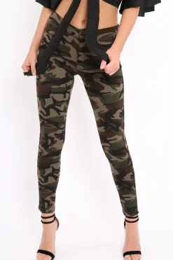 Rebellious Fashion Camo Jeans - Esmi