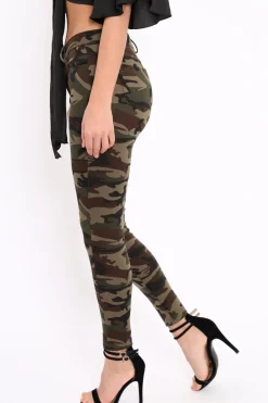 Rebellious Fashion Camo Jeans - Esmi