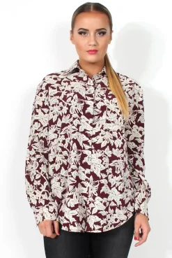 Rebellious Fashion Cassidy Floral Print Shirt