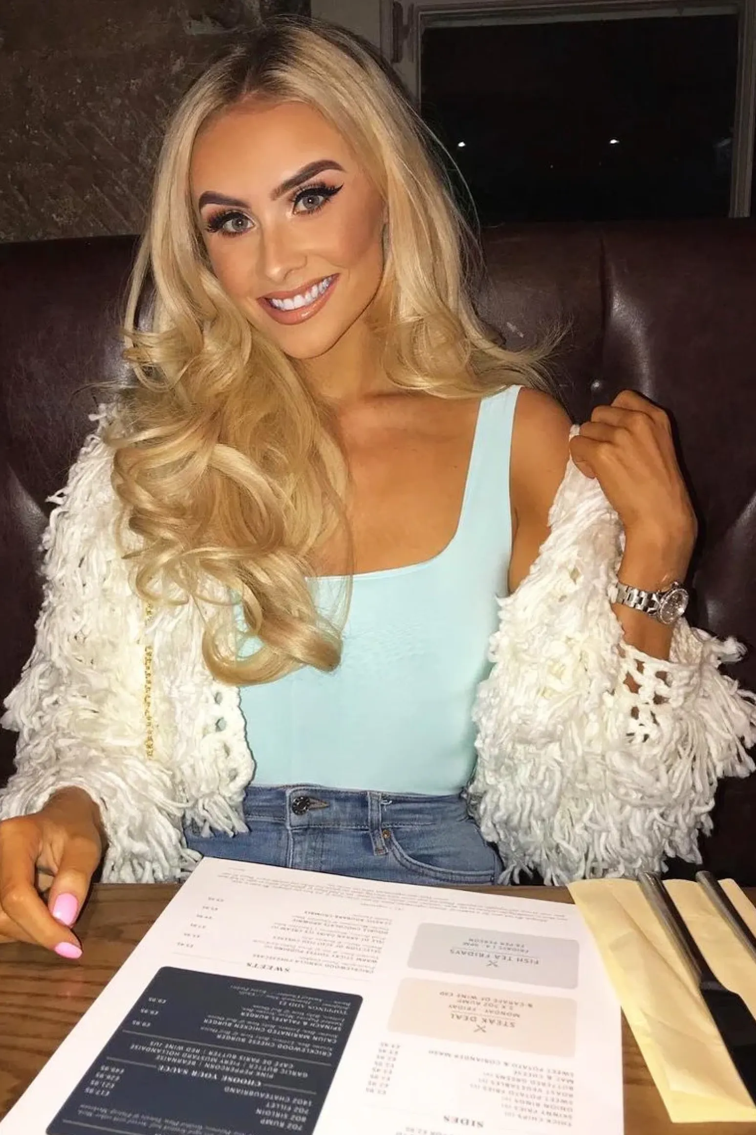 Rebellious Fashion Cream Crop Shaggy Jacket - Idelle