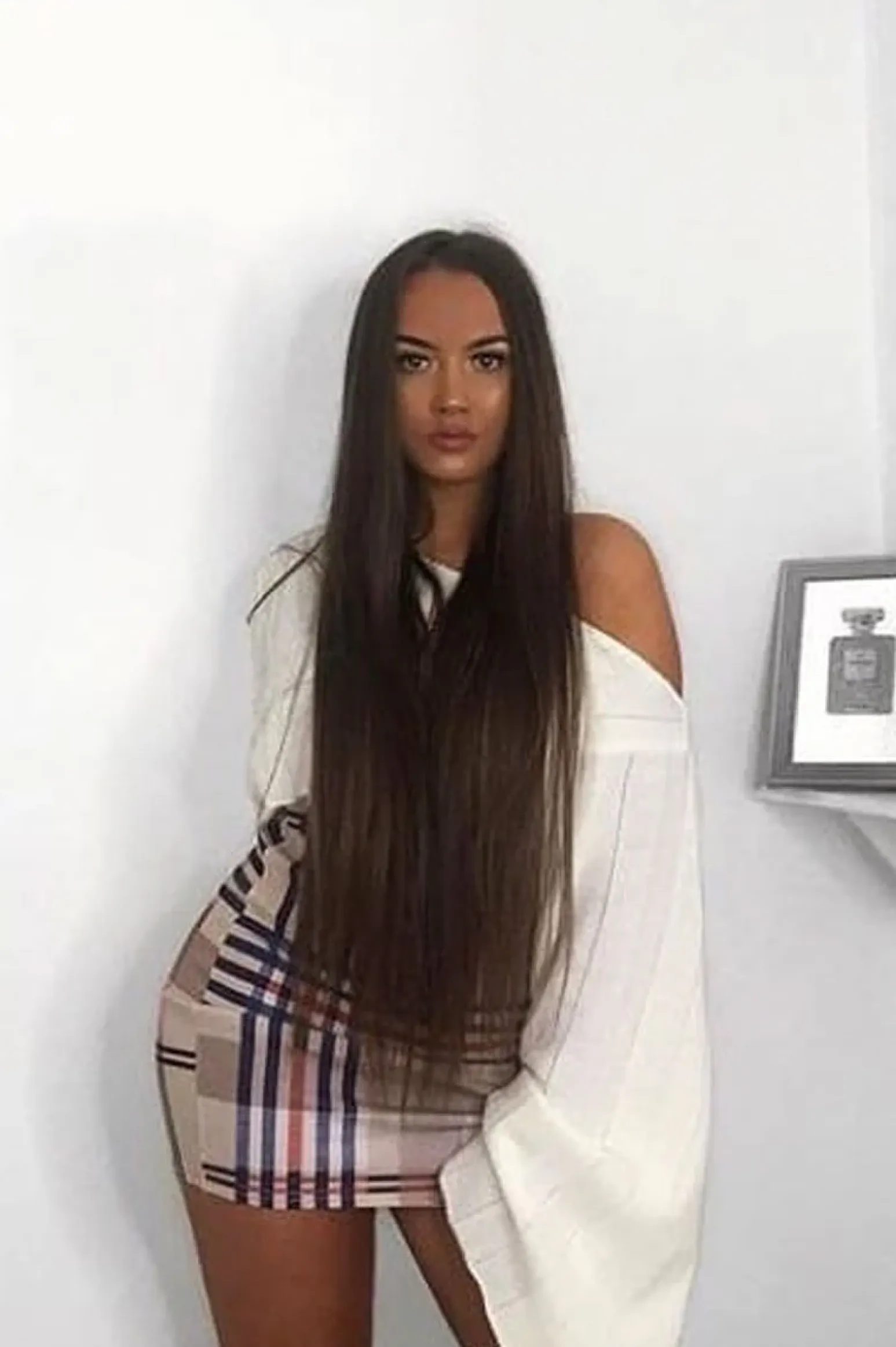 Rebellious Fashion Cream Striped Cropped Batwing Jumper with V neck -Karri