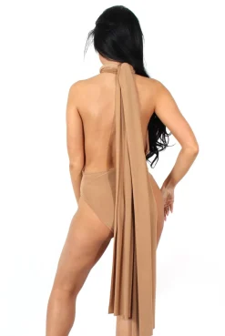 Rebellious Fashion Emi Camel Multiway Bodysuit