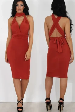 Rebellious Fashion Emma Rust Multiway Dress