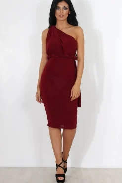 Rebellious Fashion Emma Wine Multiway Dress