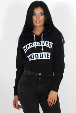 Rebellious Fashion Hailey Black Hangover Hoodie
