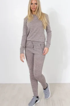 Rebellious Fashion Josie Nude Loungewear Set