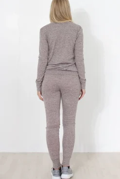 Rebellious Fashion Josie Nude Loungewear Set