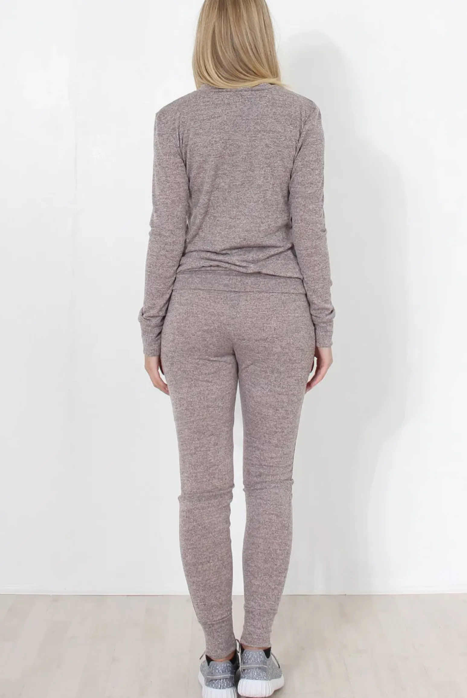 Rebellious Fashion Josie Nude Loungewear Set