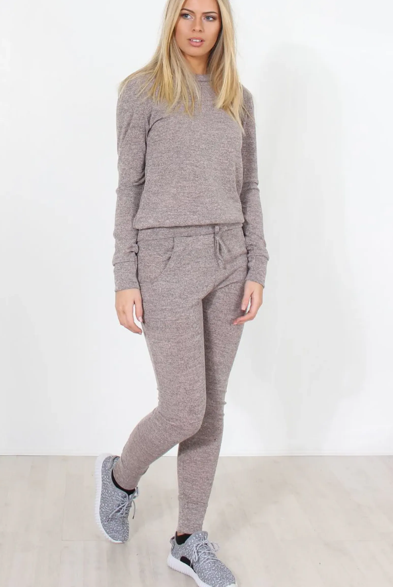 Rebellious Fashion Josie Nude Loungewear Set