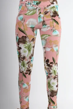 Rebellious Fashion Madeline Pink Floral Trousers