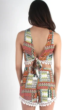 Rebellious Fashion Morgan Patterned Two Piece