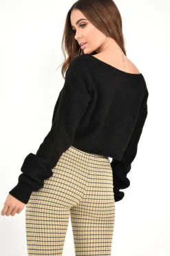 Rebellious Fashion Mustard Check High Waisted Flared Trousers - Kamryn