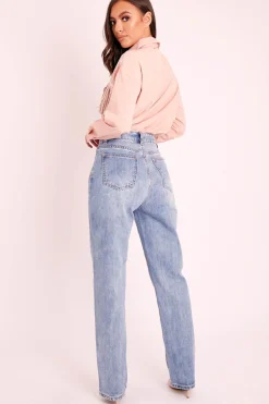 Rebellious Fashion Pink Diamante Fringe Shirt - Haidee