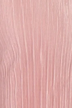 Rebellious Fashion Pink Pleated Long High Waisted Trousers - Jojo