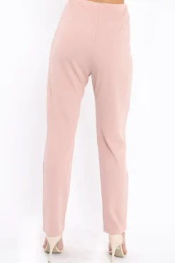 Rebellious Fashion Rose High Waisted Trousers - Zeenia
