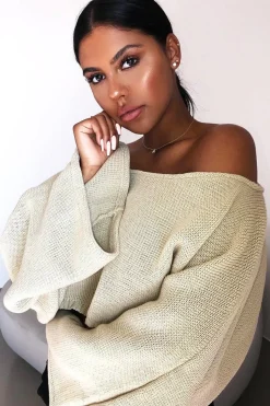 Rebellious Fashion Stone Cropped Batwing Jumper - Carmin