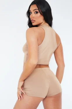 Rebellious Fashion Stone Micro Mini Cycling Shorts - Akira